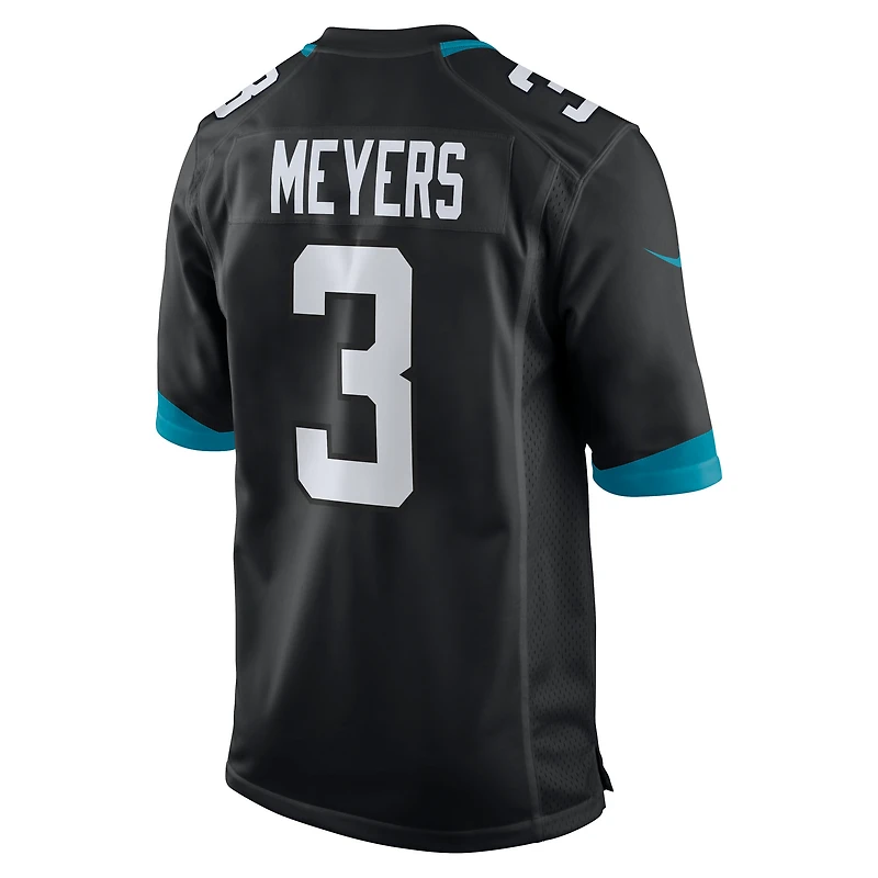 Men's Nike Jakobi Meyers Black Jacksonville Jaguars Alternate Game Jersey