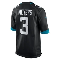 Men's Nike Jakobi Meyers  Black Jacksonville Jaguars Alternate Game Jersey
