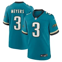 Men's Nike Jakobi Meyers  Teal Jacksonville Jaguars Alternate 2 Prowler Throwback Game Jersey