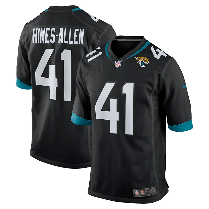 Men's Nike Josh Hines-Allen Black Jacksonville Jaguars Alternate Game Jersey