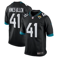Men's Nike Josh Hines-Allen Black Jacksonville Jaguars Alternate Game Jersey