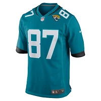 Men's Nike Josh Pederson  Teal Jacksonville Jaguars Team Game Jersey
