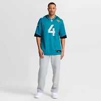 Men's Nike Juan Thornhill  Teal Jacksonville Jaguars Team Game Jersey