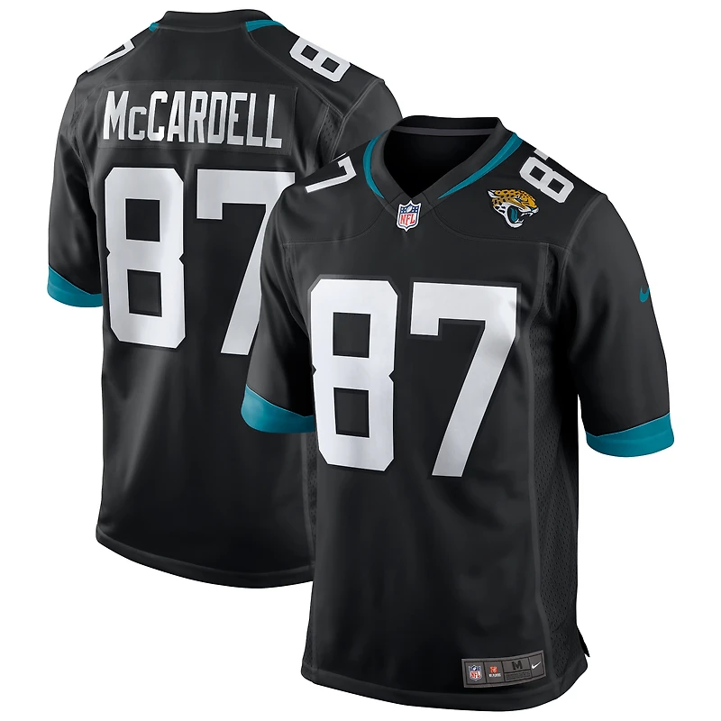 Maillot Nike Keenan McCardell noir pour homme, joueur retraité des Jaguars de Jacksonville, match alternatif
