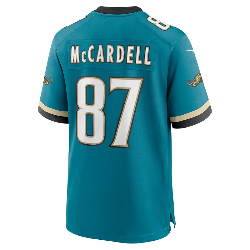 Men's Nike Keenan McCardell Teal Jacksonville Jaguars Retired Player Alternate Game Jersey