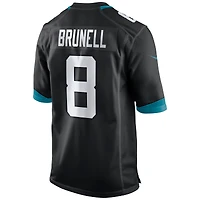 Maillot Nike Mark Brunell noir pour homme, joueur retraité des Jaguars de Jacksonville, match alternatif