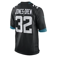 Maillot Nike Maurice Jones-Drew pour homme, joueur retraité des Jaguars de Jacksonville, noir, match alternatif