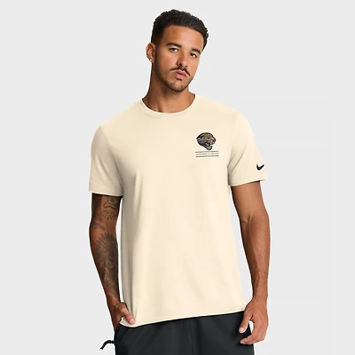 Men's Nike Natural Jacksonville Jaguars Freestyle Essential T-Shirt
