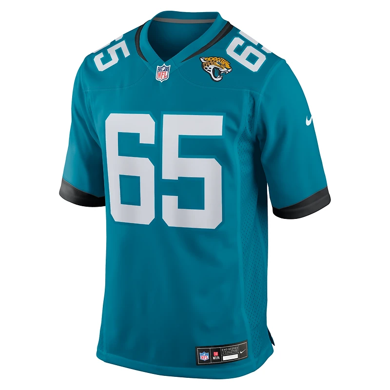 Maillot Nike Patrick Mekari Teal Jacksonville Jaguars Team Game pour homme