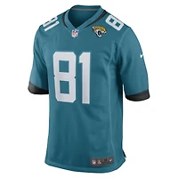 Men's Nike Seth Williams Teal Jacksonville Jaguars Game Player Jersey