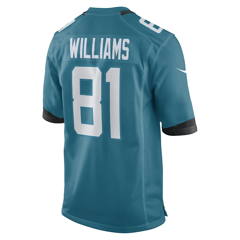 Men's Nike Seth Williams Teal Jacksonville Jaguars Game Player Jersey