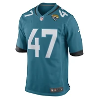 Men's Nike Teal De'Shaan Dixon Jacksonville Jaguars Team Game Player Jersey