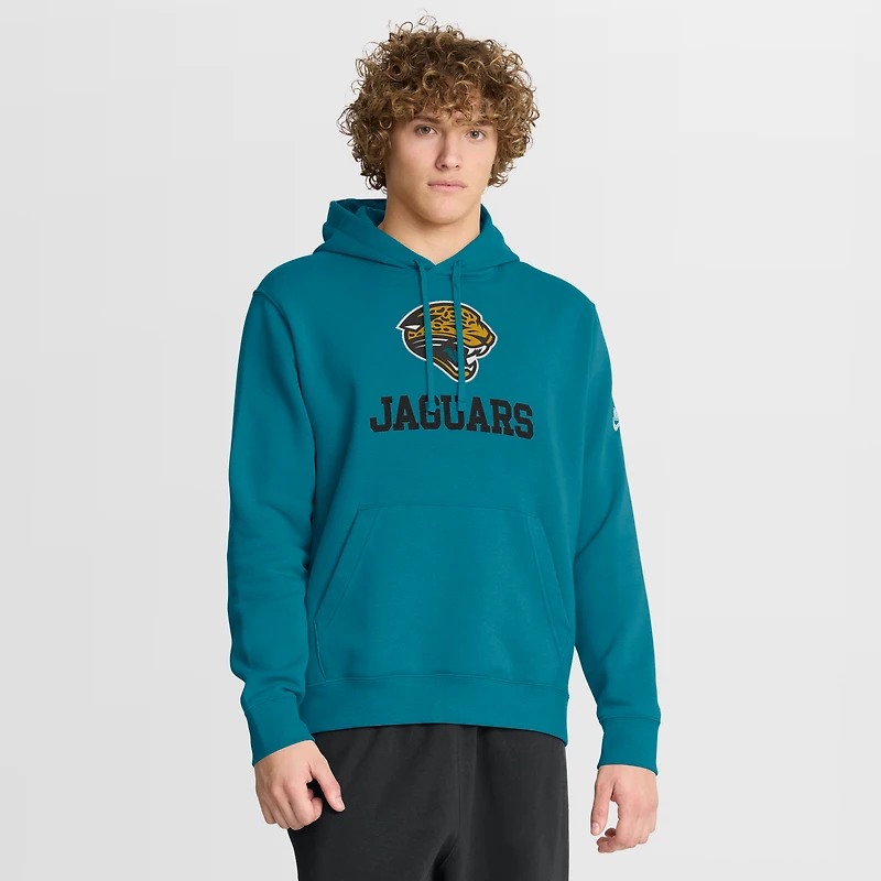 Sweat à capuche Nike Teal Jacksonville Jaguars Best Season Rewind Club pour homme