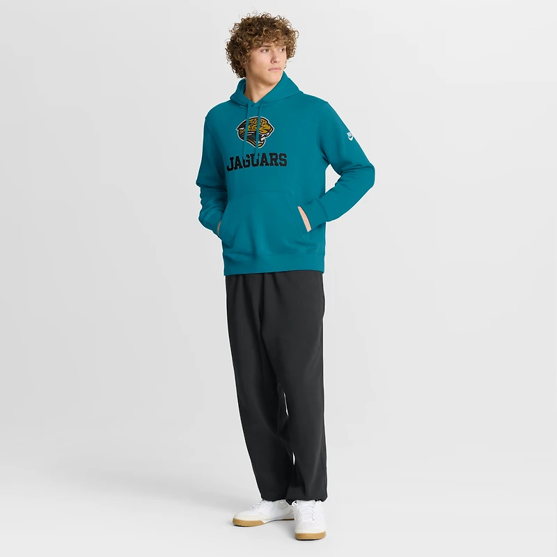 Sweat à capuche Nike Teal Jacksonville Jaguars Best Season Rewind Club pour homme