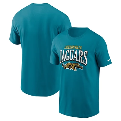 Men's Nike Teal Jacksonville Jaguars Essential T-Shirt
