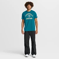 T-shirt Nike bleu sarcelle pour homme Jacksonville Jaguars Favorable Timeline Tri-Blend