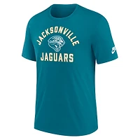 Men's Nike Teal Jacksonville Jaguars Favorable Timeline Tri-Blend T-Shirt