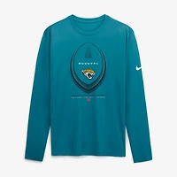 Men's Nike Teal Jacksonville Jaguars Legend Icon Dri-FIT Long Sleeve T-Shirt