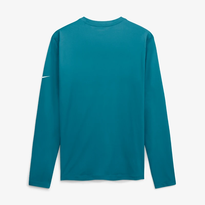 Men's Nike Teal Jacksonville Jaguars Legend Icon Dri-FIT Long Sleeve T-Shirt