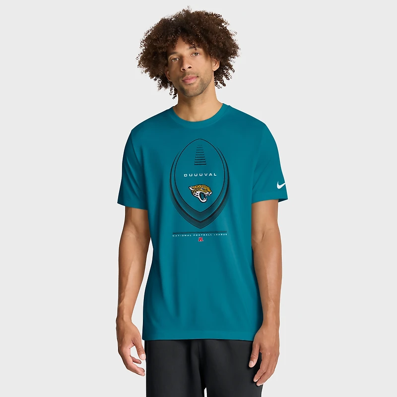 Men's Nike Teal Jacksonville Jaguars Legend Icon Dri-FIT T-Shirt