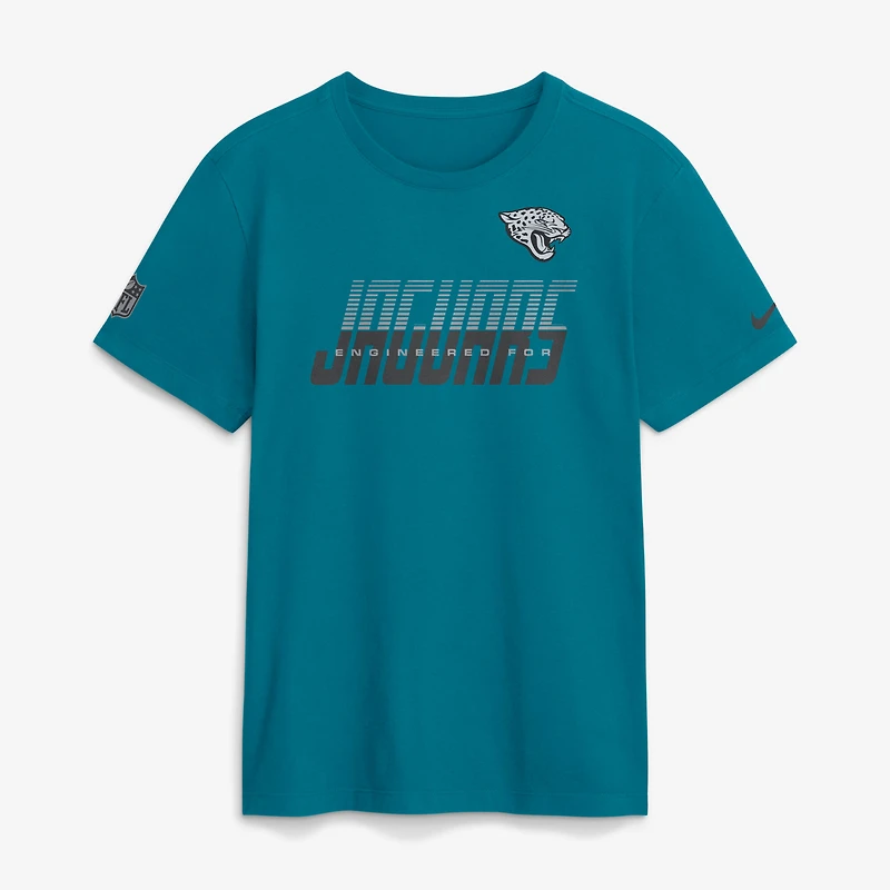 T-shirt Nike Dri-FIT bleu sarcelle Jacksonville Jaguars pour homme