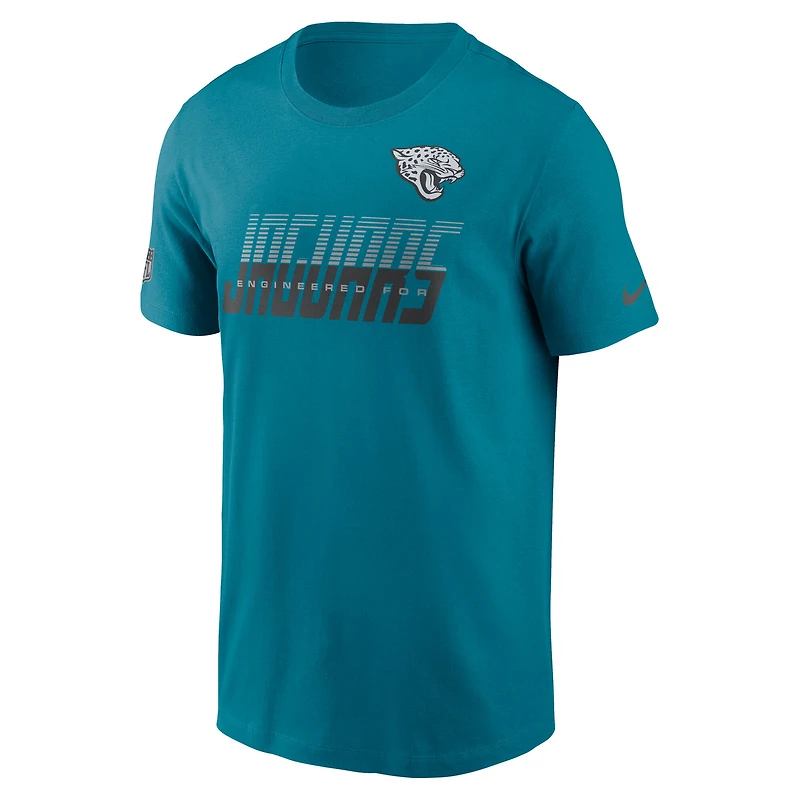 T-shirt Nike Dri-FIT bleu sarcelle Jacksonville Jaguars pour homme