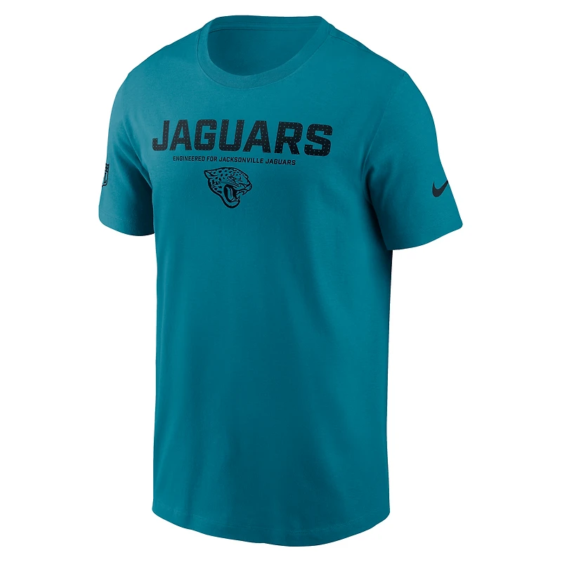 Men's Nike Teal Jacksonville Jaguars Sideline Dri-FIT T-Shirt