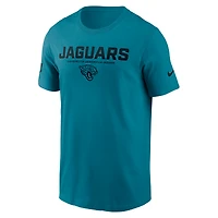 Men's Nike Teal Jacksonville Jaguars Sideline Dri-FIT T-Shirt