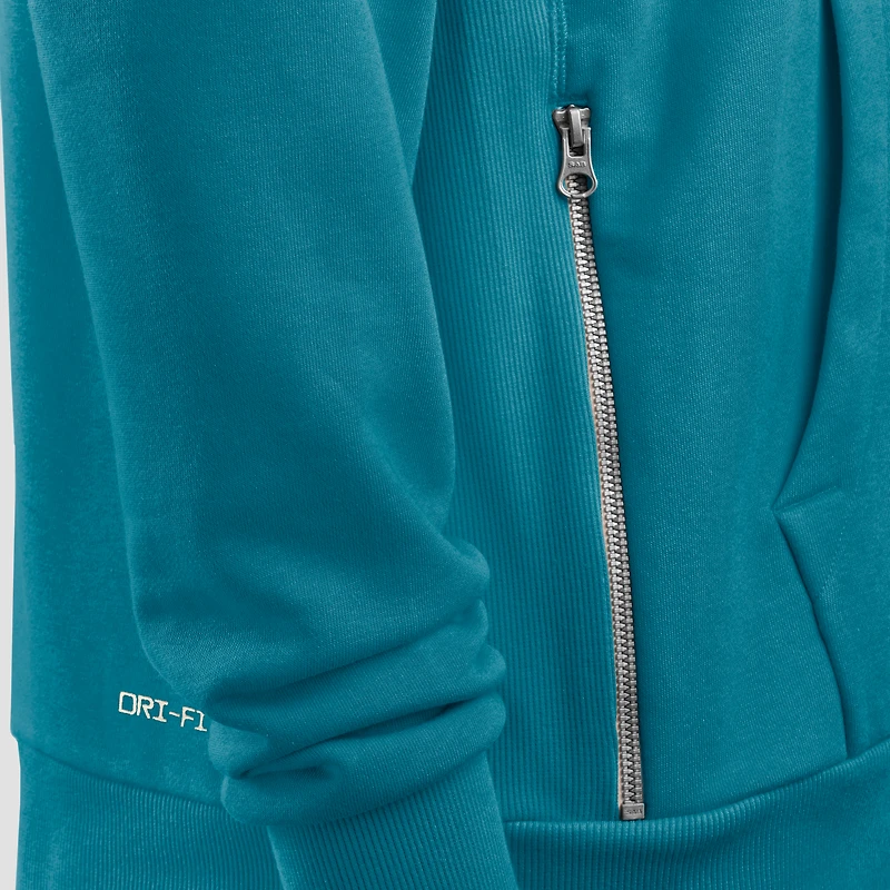 Men's Nike Teal Jacksonville Jaguars Sideline Standard Issue Alt 2 Dri-FIT Hoodie