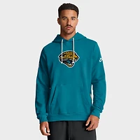 Sweat à capuche Nike Teal Jacksonville Jaguars Sideline Standard Issue Alt 2 Dri-FIT pour homme