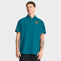 Men's Nike Teal Jacksonville Jaguars Sideline Woven Dri-FIT Polo
