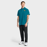 Polo tissé Nike Dri-FIT bleu sarcelle pour homme des Jaguars de Jacksonville