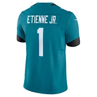 Men's Nike Travis Etienne Teal Jacksonville Jaguars Vapor F.U.S.E. Limited Jersey