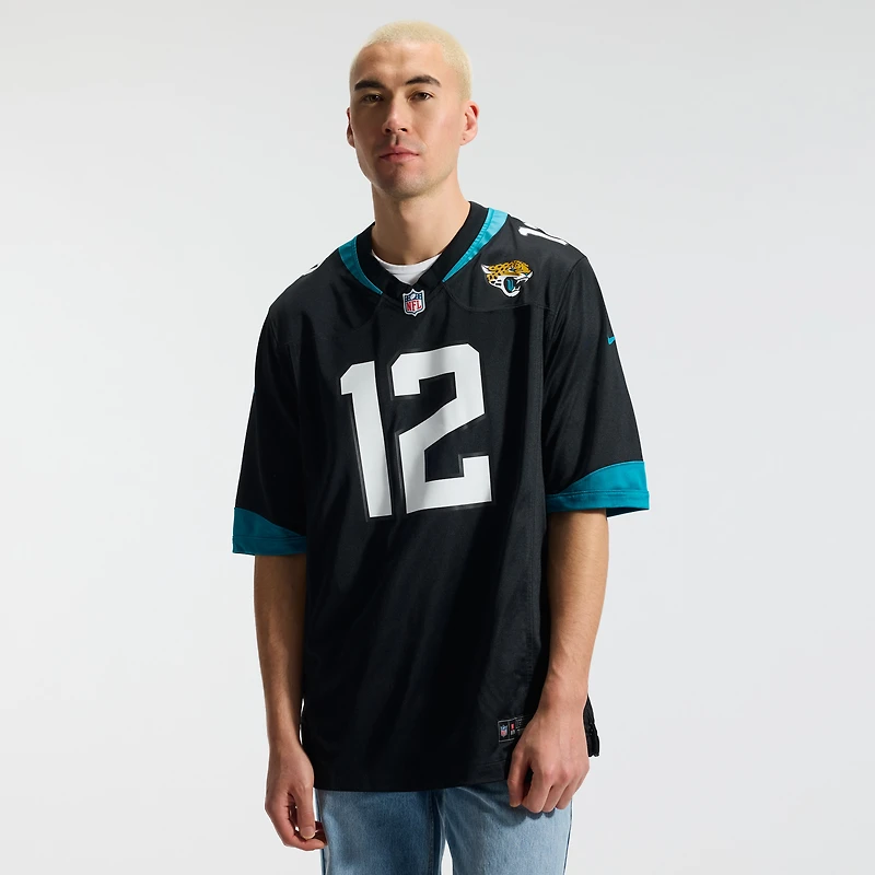 Men's Nike Travis Hunter Teal Jacksonville Jaguars Team Game Jersey