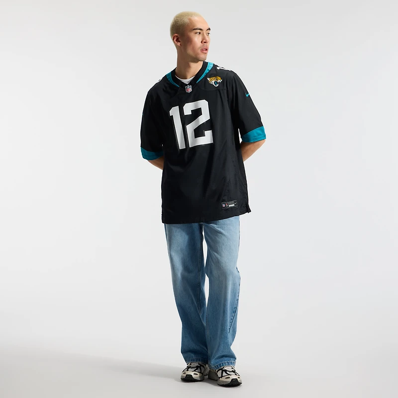 Men's Nike Travis Hunter Teal Jacksonville Jaguars Team Game Jersey
