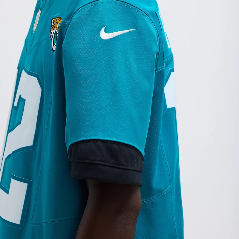 Men's Nike Travis Hunter Teal Jacksonville Jaguars Team Limited Jersey