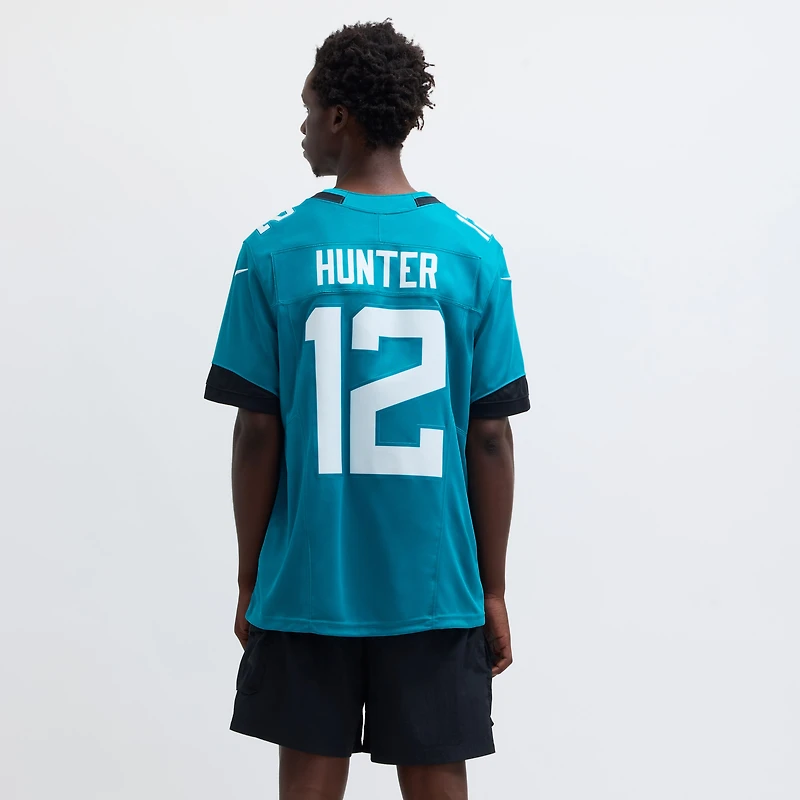Men's Nike Travis Hunter Teal Jacksonville Jaguars Team Limited Jersey