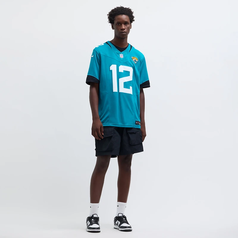 Men's Nike Travis Hunter Teal Jacksonville Jaguars Team Limited Jersey