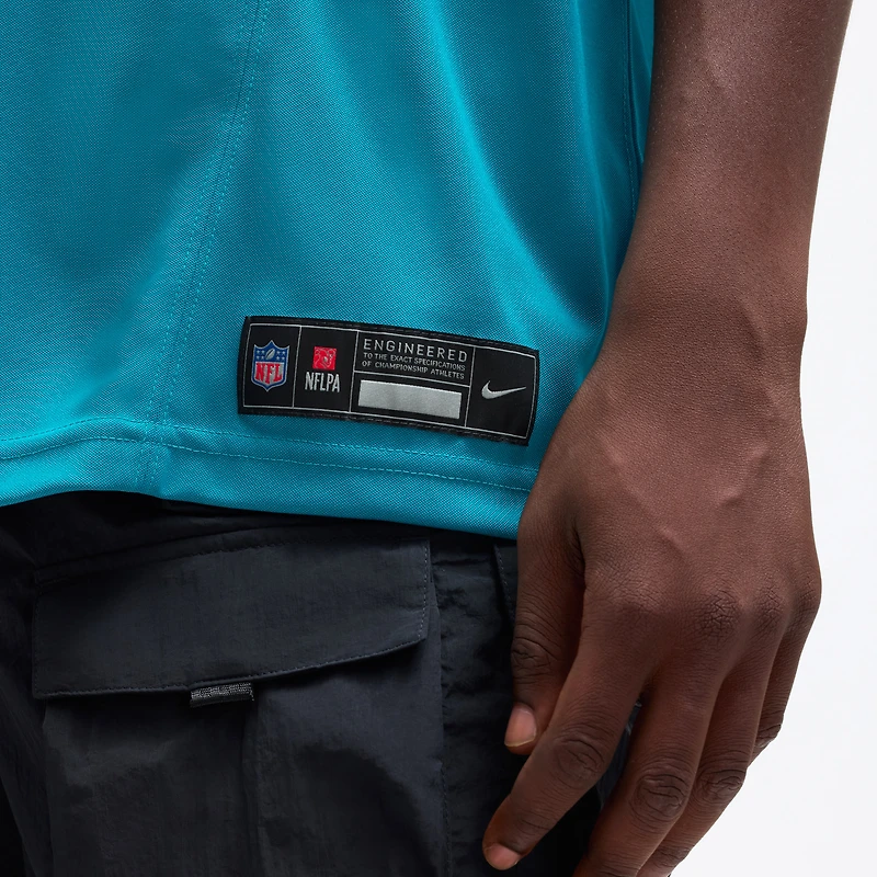 Men's Nike Travis Hunter Teal Jacksonville Jaguars Team Limited Jersey