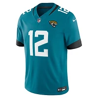 Men's Nike Travis Hunter Teal Jacksonville Jaguars Vapor F.U.S.E. Stitched Limited Jersey