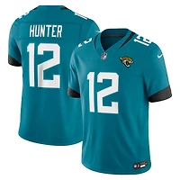 Maillot Nike Travis Hunter Teal Jacksonville Jaguars Vapor F.U.S.E. Stitched Limited pour homme