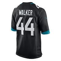 Maillot de match joueur des Jacksonville Jaguars Nike Travon Walker pour homme - Bleu sarcelle
