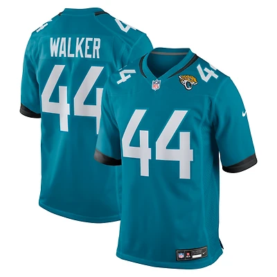 Men's Nike Travon Walker Teal Jacksonville Jaguars Player Game Jersey