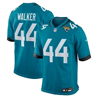 Men's Nike Travon Walker Teal Jacksonville Jaguars Player Game Jersey