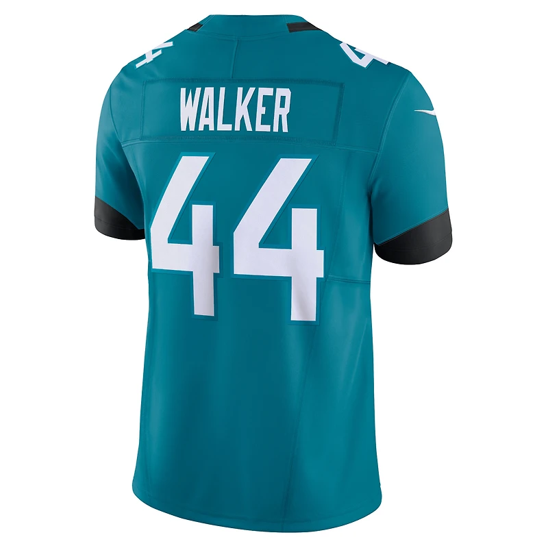 Nike Travon Walker Teal Jacksonville Jaguars Vapor F.U.S.E. Maillot limité