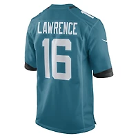 Men's Nike Trevor Lawrence Teal Jacksonville Jaguars Game Jersey