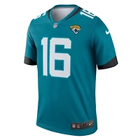 Haut Nike Trevor Lawrence Teal Jacksonville Jaguars Legend Player Performance pour homme