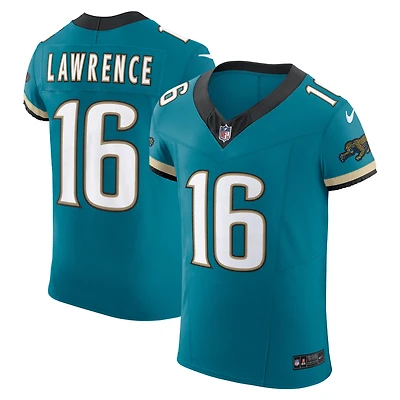 Nike Trevor Lawrence Teal Jacksonville Jaguars Prowler Throwback Vapor F.U.S.E. Maillot Élite