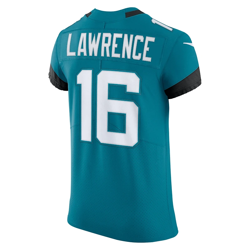 Maillot Nike Trevor Lawrence pour homme, bleu sarcelle, Jacksonville Jaguars Vapor Elite