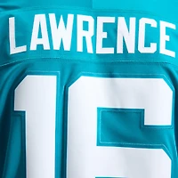Maillot Nike Trevor Lawrence Teal Jacksonville Jaguars Vapor F.U.S.E. Stitched Limited pour homme
